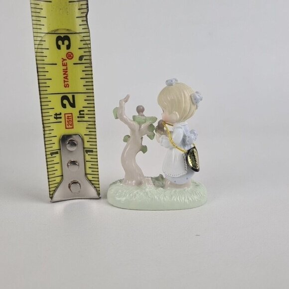 Precious Moments 617466 His Eye Is On The Sparrow Limited Ed Pewter Figurine - Picture 4 of 7